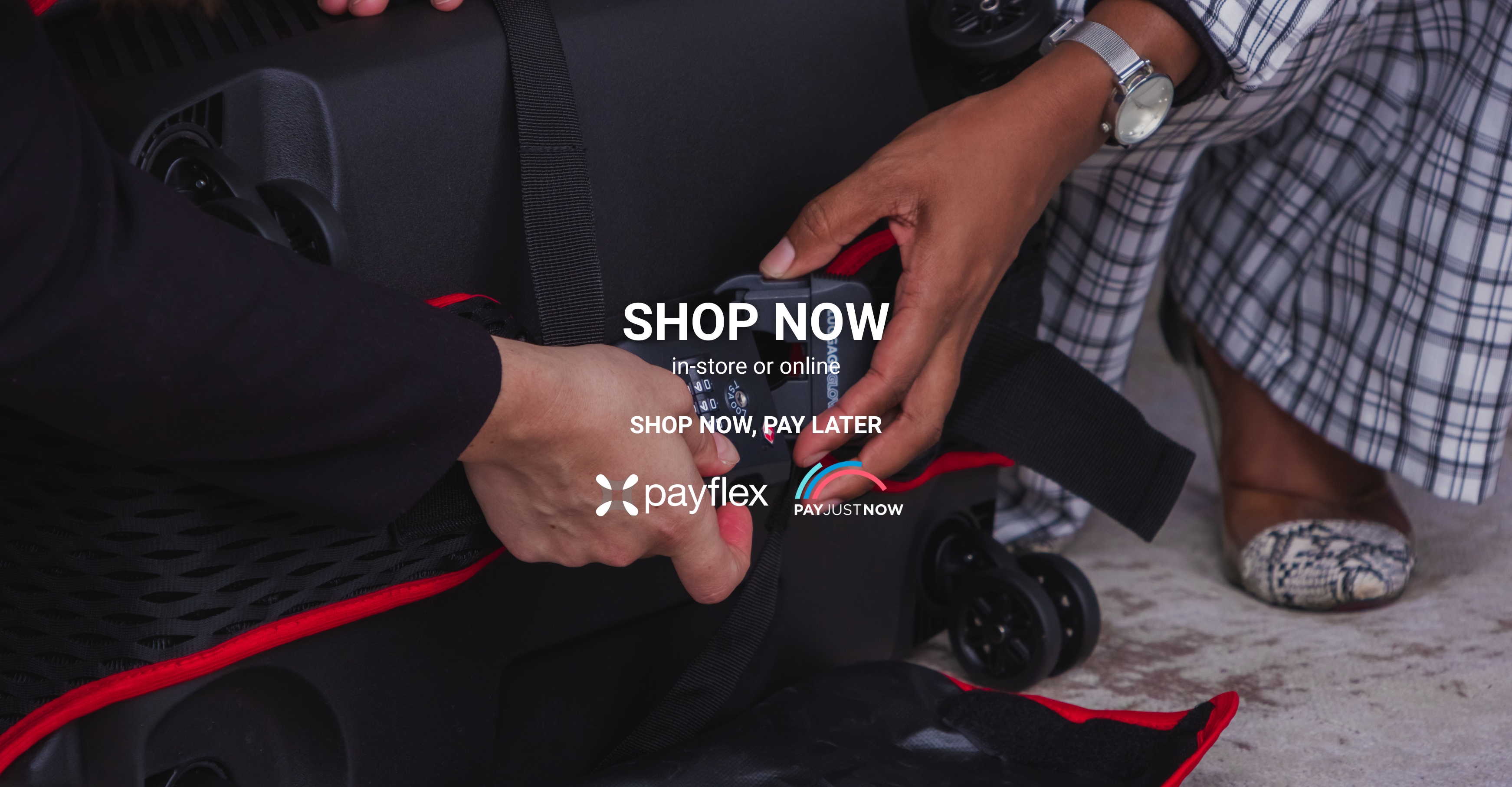 Payment options banner